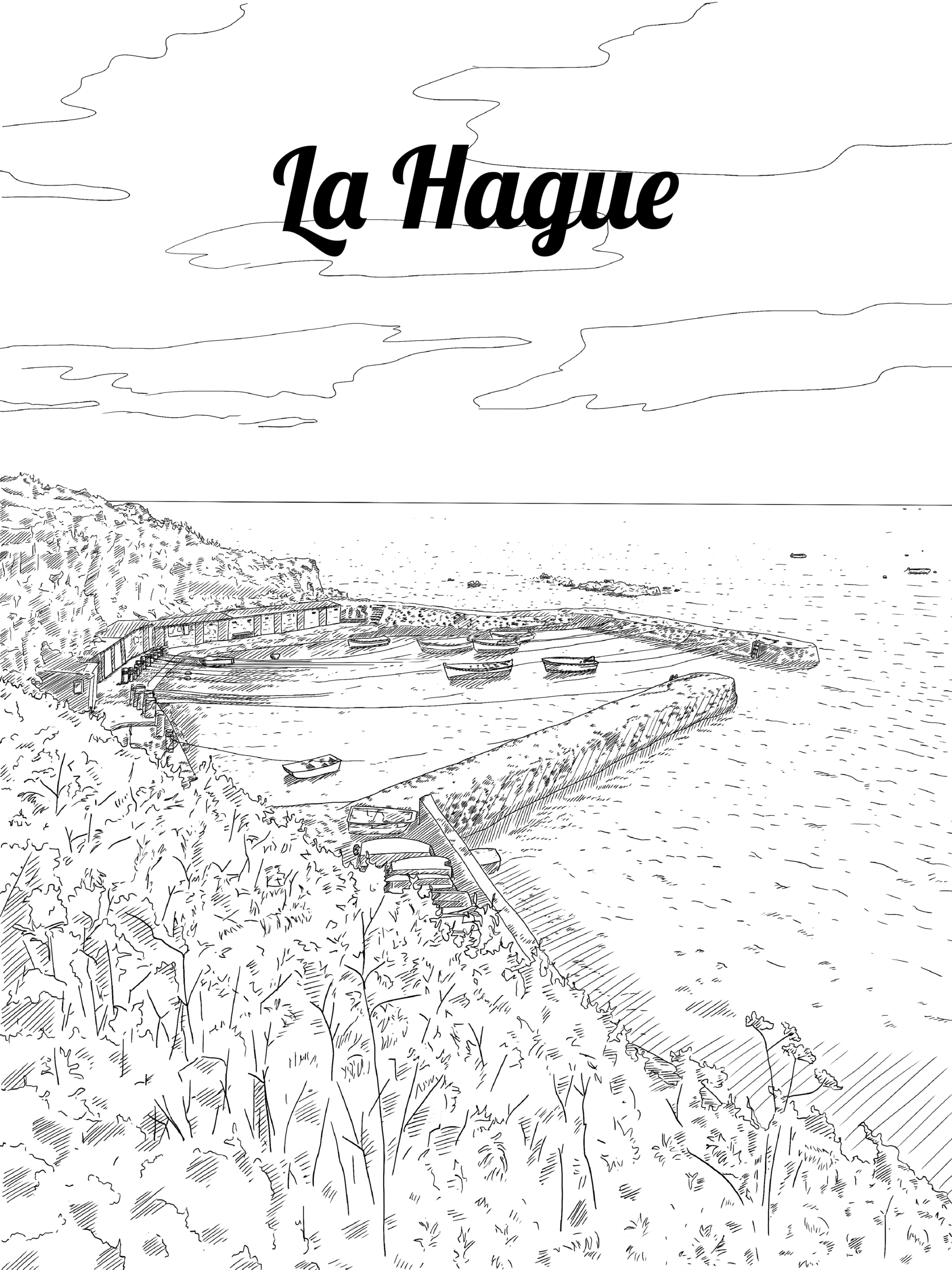 Chapitre 1 - Le Cotentin Illustration de La Hague – Port Racine